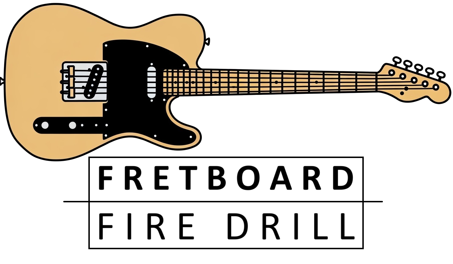 Fretboard Fire Drill Logo